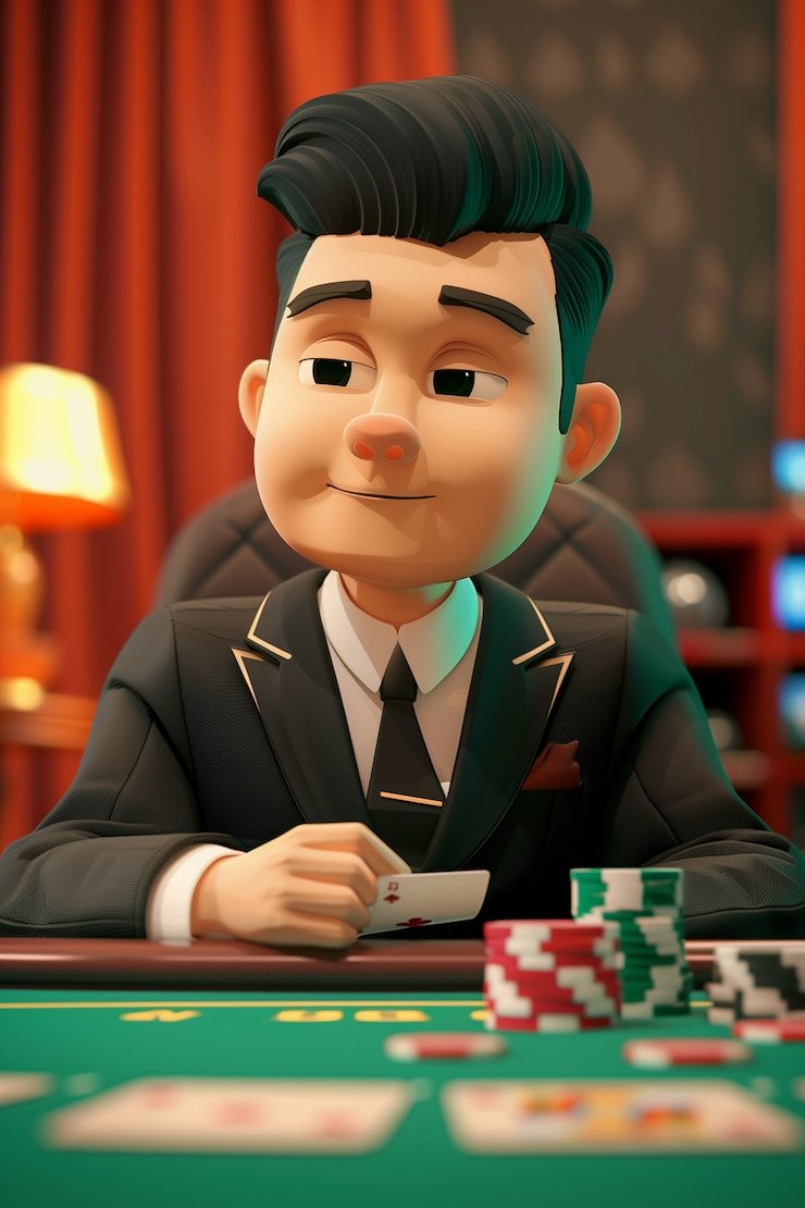 Texas Poker table interface on bbtoto wap